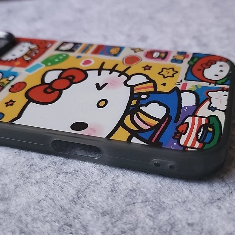Brand new Apple IPhone 17 Pro Max Hello Kitty Silicone Phone case